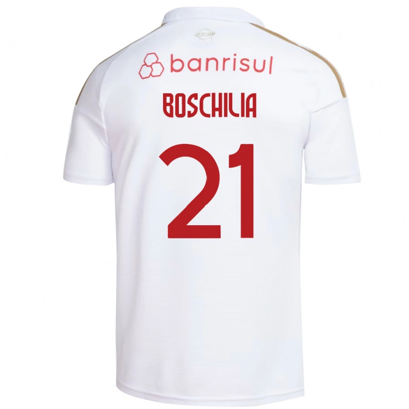 Danxen Damen Gabriel Boschilia #21 Weiß Rot Auswärtstrikot Trikot 2026/27 T-Shirt Schweiz