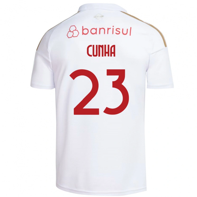 Danxen Damen Matheus Cunha #23 Weiß Rot Auswärtstrikot Trikot 2026/27 T-Shirt Schweiz