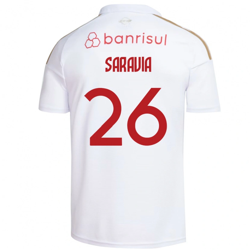 Danxen Damen Saravia #26 Weiß Rot Auswärtstrikot Trikot 2026/27 T-Shirt Schweiz