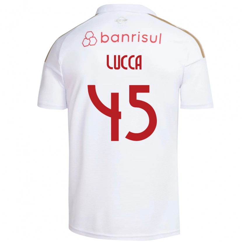 Danxen Damen Lucca #45 Weiß Rot Auswärtstrikot Trikot 2026/27 T-Shirt Schweiz