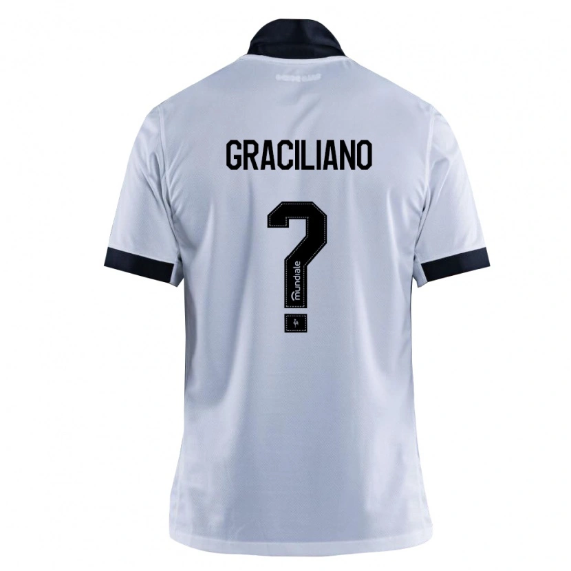 Danxen Damen Arthur Graciliano #0 Schwarz Weiß Auswärtstrikot Trikot 2026/27 T-Shirt Schweiz