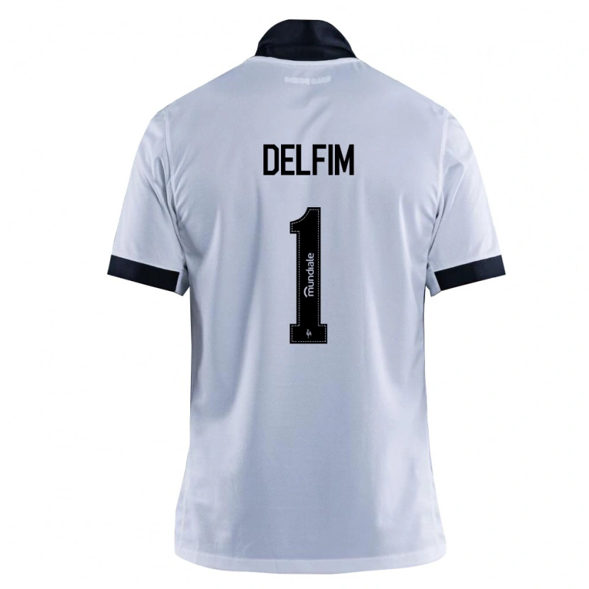 Danxen Damen Gabriel Delfim #1 Schwarz Weiß Auswärtstrikot Trikot 2026/27 T-Shirt Schweiz