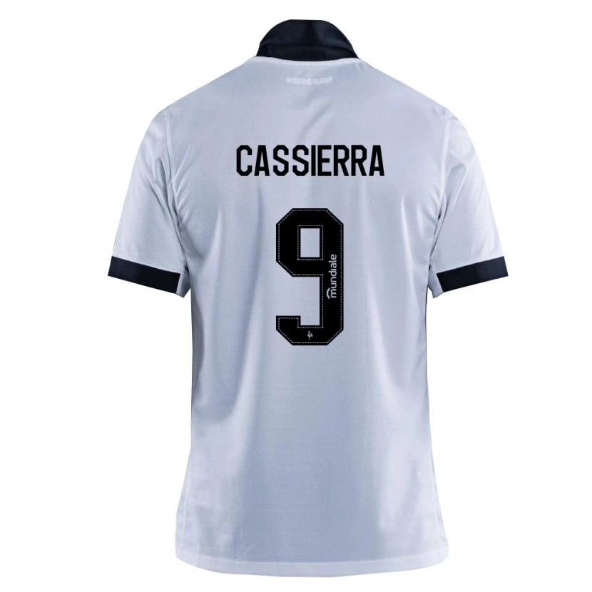 Danxen Damen Mateo Cassierra #9 Schwarz Weiß Auswärtstrikot Trikot 2026/27 T-Shirt Schweiz