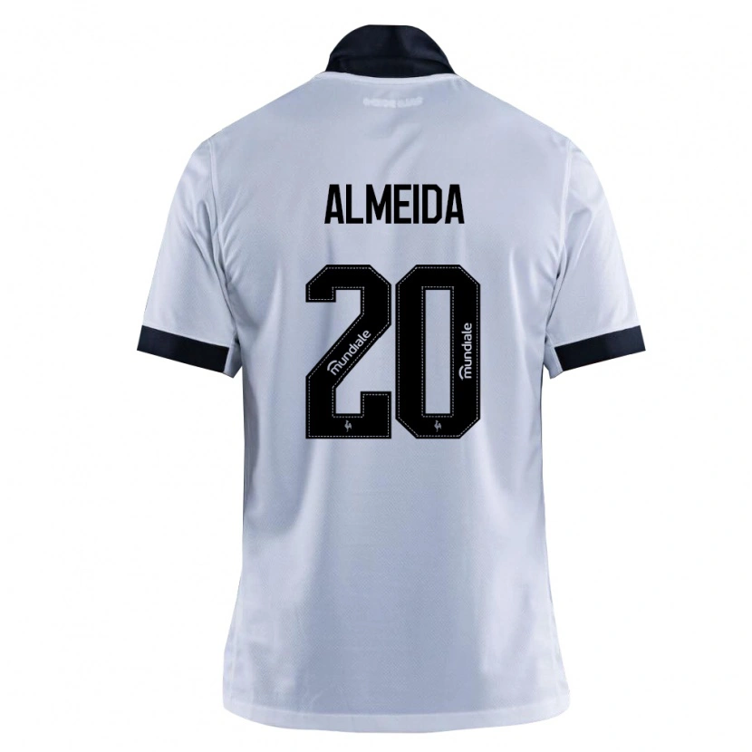 Danxen Damen Vinicius Almeida #20 Schwarz Weiß Auswärtstrikot Trikot 2026/27 T-Shirt Schweiz
