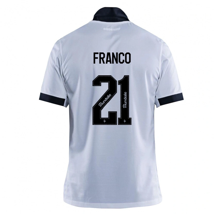 Danxen Damen Alan Franco #21 Schwarz Weiß Auswärtstrikot Trikot 2026/27 T-Shirt Schweiz