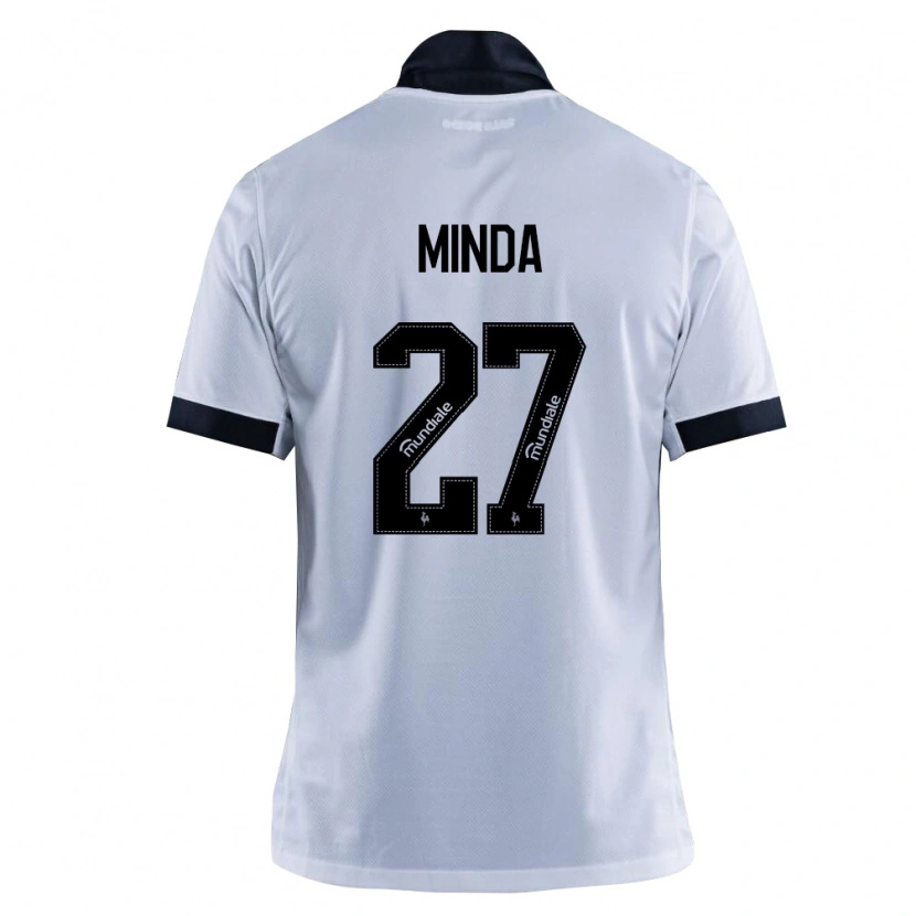 Danxen Damen Alan Minda #27 Schwarz Weiß Auswärtstrikot Trikot 2026/27 T-Shirt Schweiz