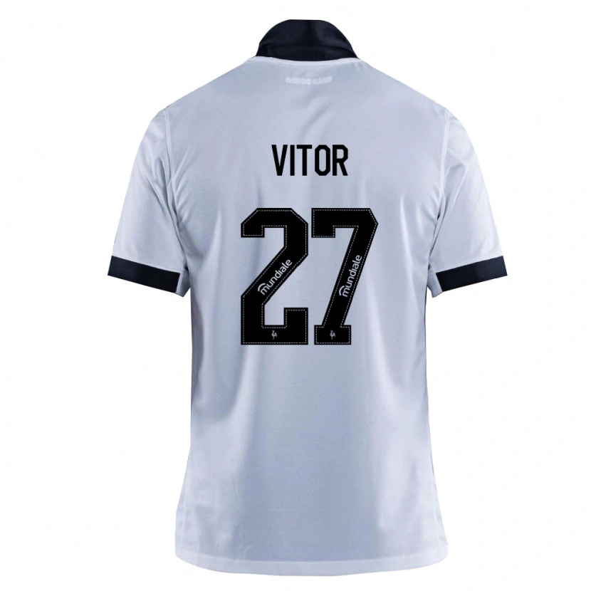 Danxen Damen Paulo Vitor #27 Schwarz Weiß Auswärtstrikot Trikot 2026/27 T-Shirt Schweiz