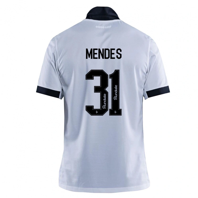 Danxen Damen Matheus Mendes #31 Schwarz Weiß Auswärtstrikot Trikot 2026/27 T-Shirt Schweiz