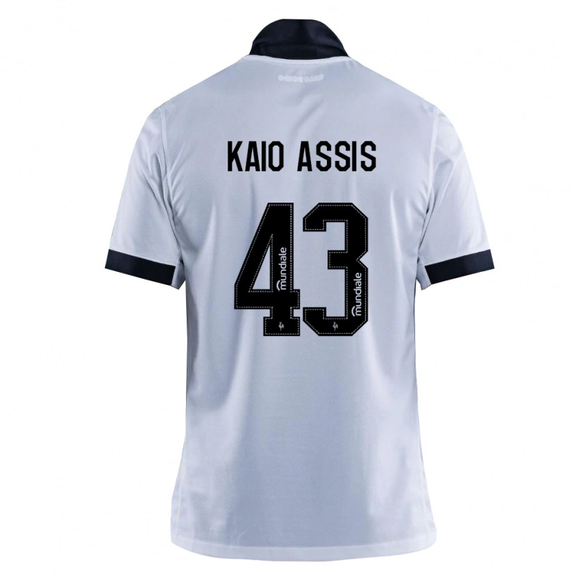 Danxen Damen Kaio Assis #43 Schwarz Weiß Auswärtstrikot Trikot 2026/27 T-Shirt Schweiz