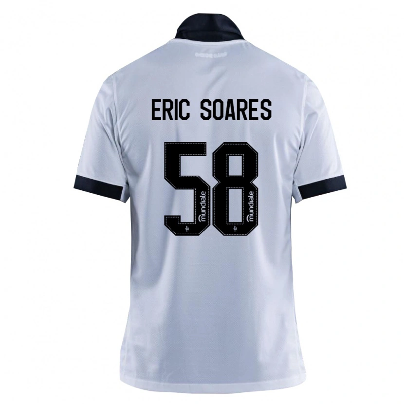 Danxen Damen Eric Soares #58 Schwarz Weiß Auswärtstrikot Trikot 2026/27 T-Shirt Schweiz