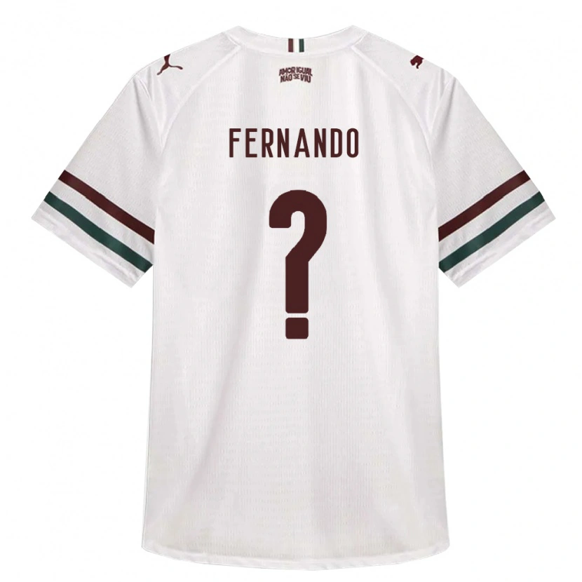 Danxen Damen Luis Fernando #0 Weiß Grün Burgund Auswärtstrikot Trikot 2026/27 T-Shirt Schweiz