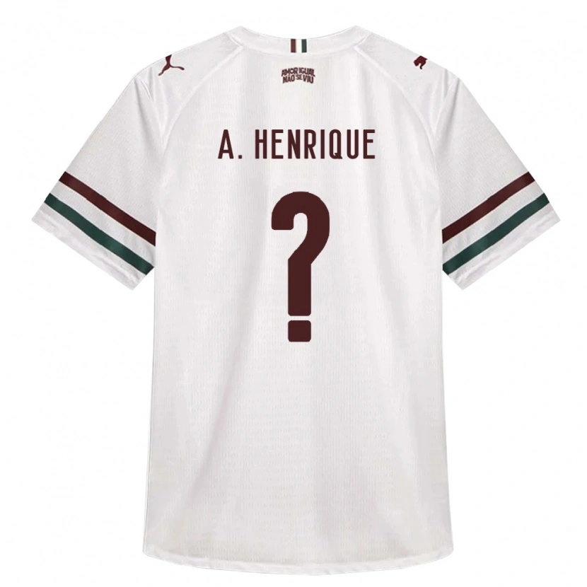 Danxen Damen Arthur Henrique #0 Weiß Grün Burgund Auswärtstrikot Trikot 2026/27 T-Shirt Schweiz