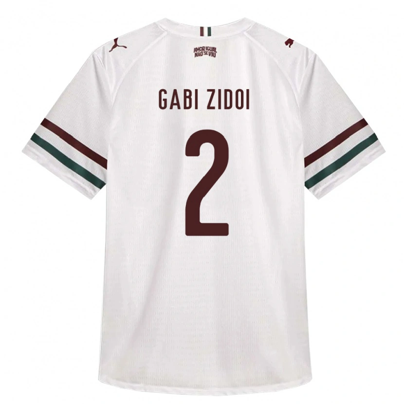 Danxen Damen Gabi Zidoi #2 Weiß Grün Burgund Auswärtstrikot Trikot 2026/27 T-Shirt Schweiz