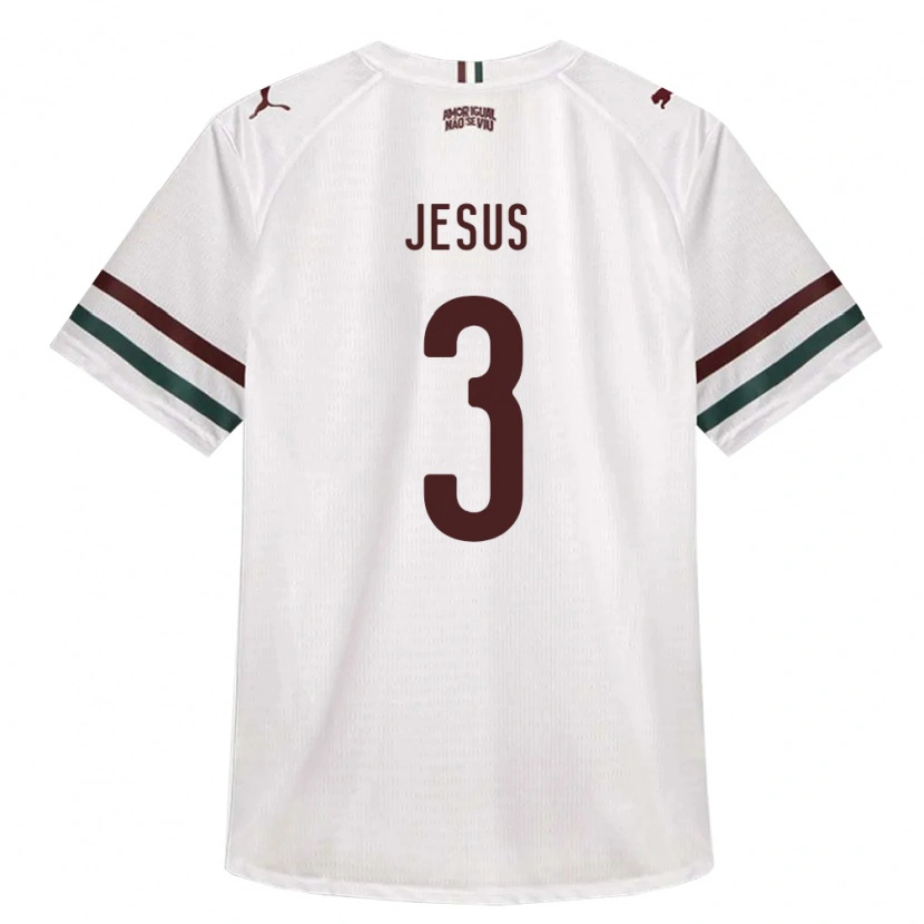 Danxen Damen Alexandre Jesus #3 Weiß Grün Burgund Auswärtstrikot Trikot 2026/27 T-Shirt Schweiz