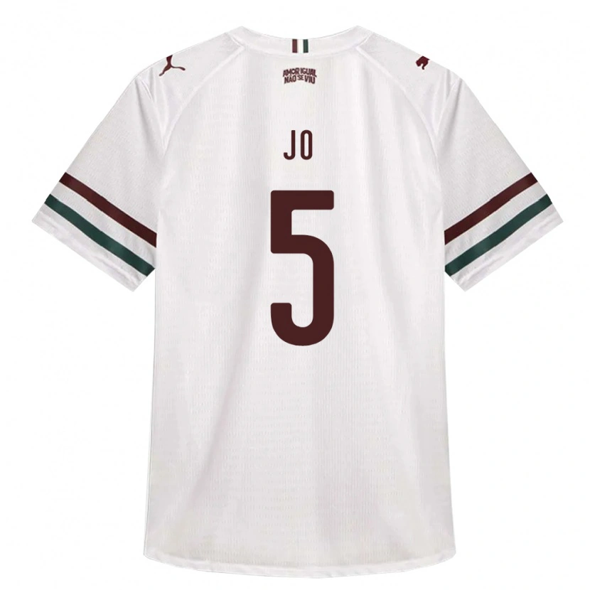 Danxen Damen Joedson Santos Almeida #5 Weiß Grün Burgund Auswärtstrikot Trikot 2026/27 T-Shirt Schweiz