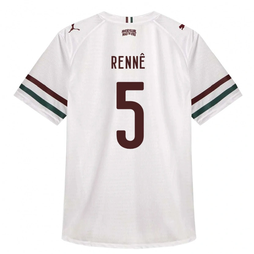 Danxen Damen Rian Rennê #5 Weiß Grün Burgund Auswärtstrikot Trikot 2026/27 T-Shirt Schweiz
