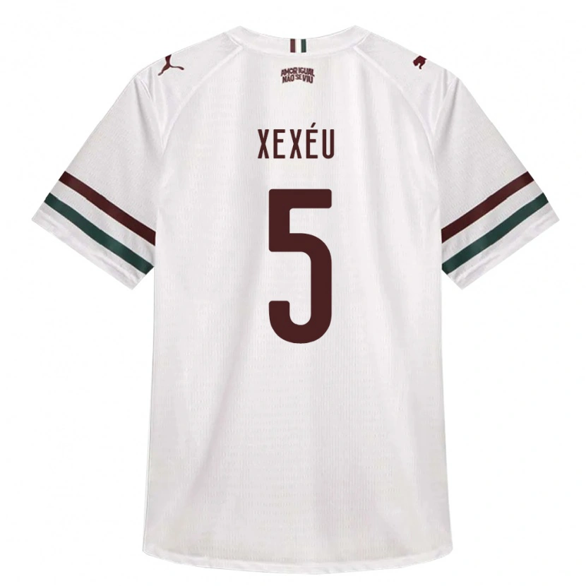 Danxen Damen Xexéu #5 Weiß Grün Burgund Auswärtstrikot Trikot 2026/27 T-Shirt Schweiz