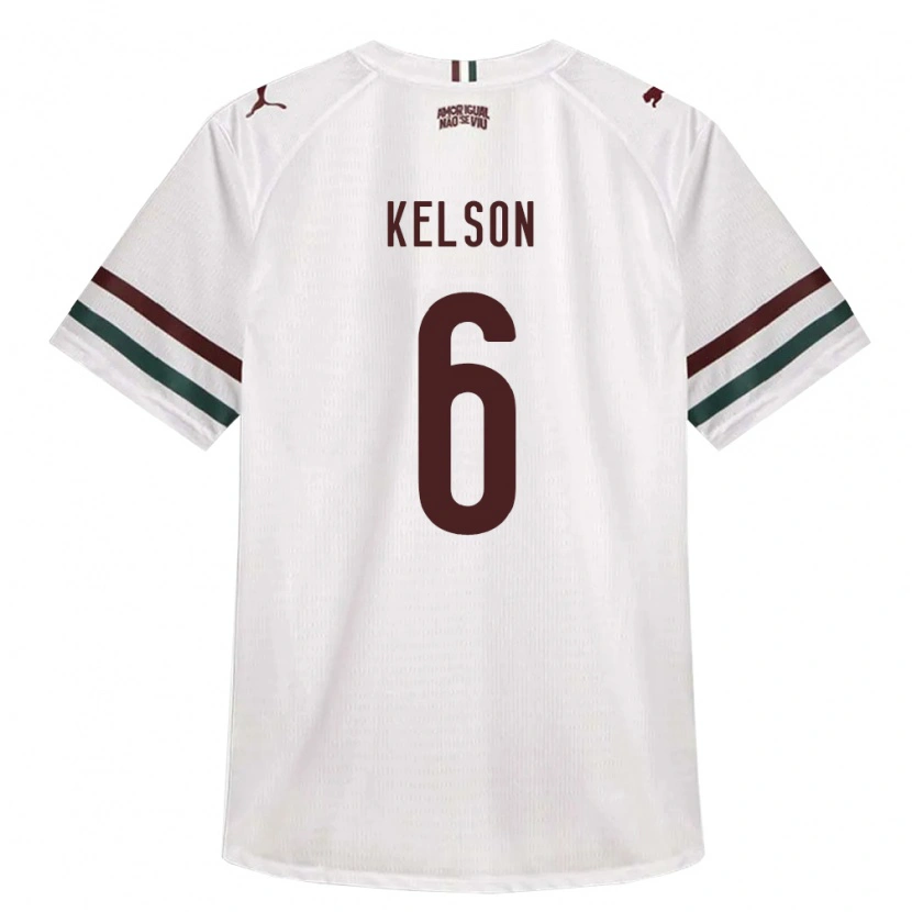 Danxen Damen Francisco Kelson Silva De Sousa #6 Weiß Grün Burgund Auswärtstrikot Trikot 2026/27 T-Shirt Schweiz