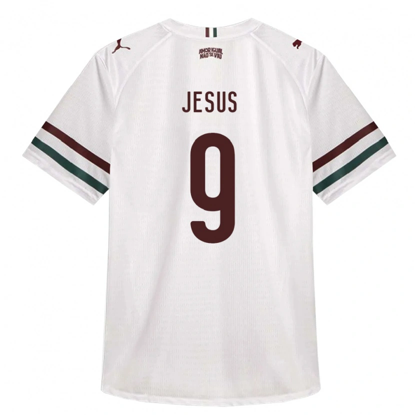 Danxen Damen Kauan Jesus #9 Weiß Grün Burgund Auswärtstrikot Trikot 2026/27 T-Shirt Schweiz