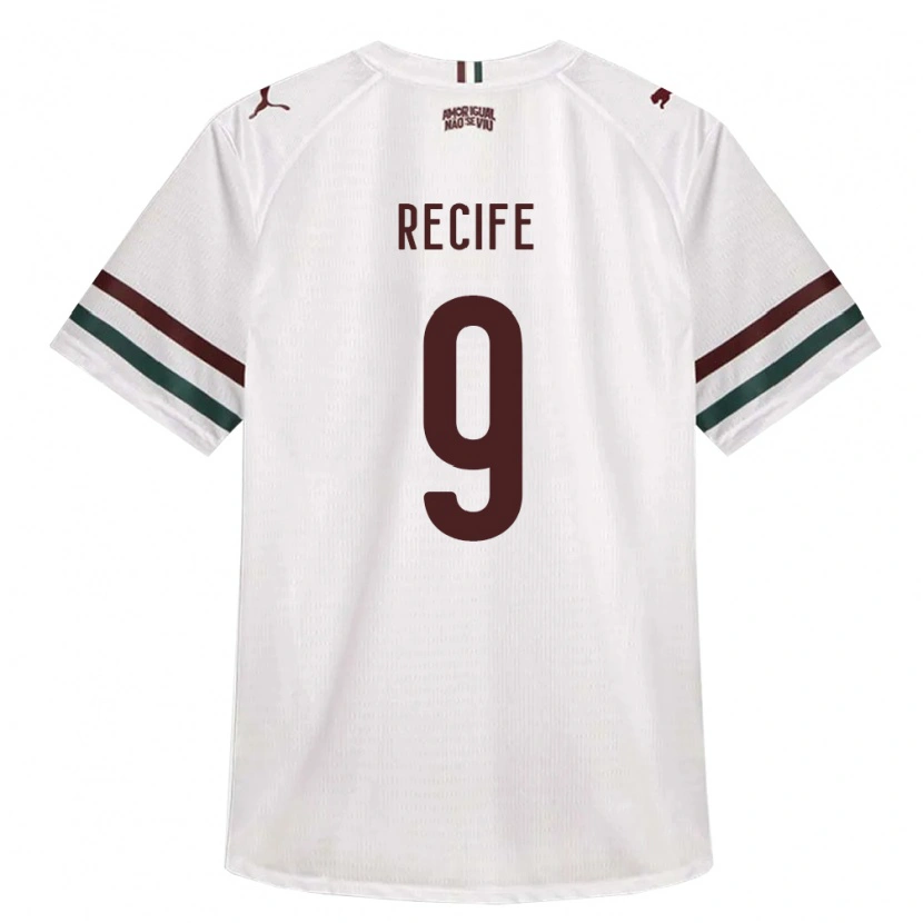 Danxen Damen Tiago Recife #9 Weiß Grün Burgund Auswärtstrikot Trikot 2026/27 T-Shirt Schweiz