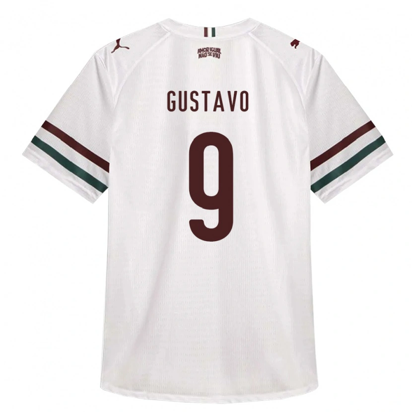 Danxen Damen Gustavo Teodoro Santos Da Silva #9 Weiß Grün Burgund Auswärtstrikot Trikot 2026/27 T-Shirt Schweiz