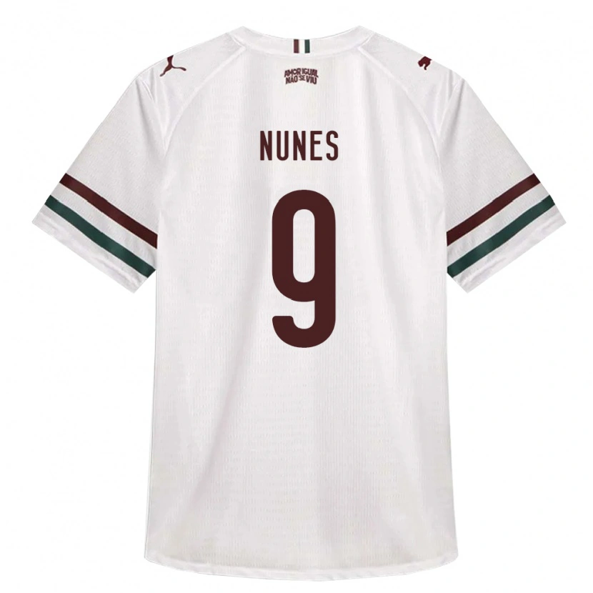 Danxen Damen Carla Nunes #9 Weiß Grün Burgund Auswärtstrikot Trikot 2026/27 T-Shirt Schweiz