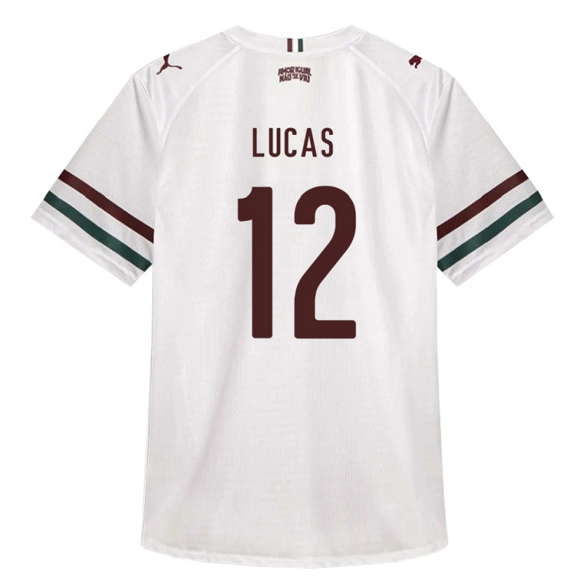 Danxen Damen André Lucas #12 Weiß Grün Burgund Auswärtstrikot Trikot 2026/27 T-Shirt Schweiz