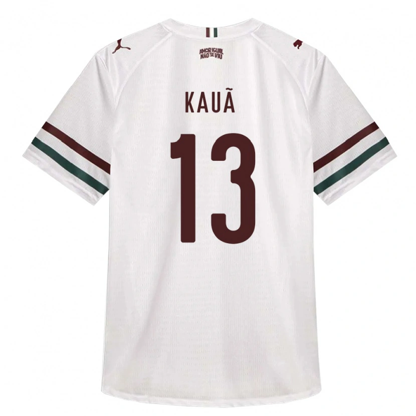 Danxen Damen Kauã Barbosa Da Silva Costa #13 Weiß Grün Burgund Auswärtstrikot Trikot 2026/27 T-Shirt Schweiz