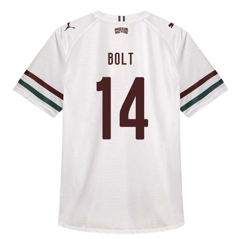 Danxen Damen Diego Bolt #14 Weiß Grün Burgund Auswärtstrikot Trikot 2026/27 T-Shirt Schweiz