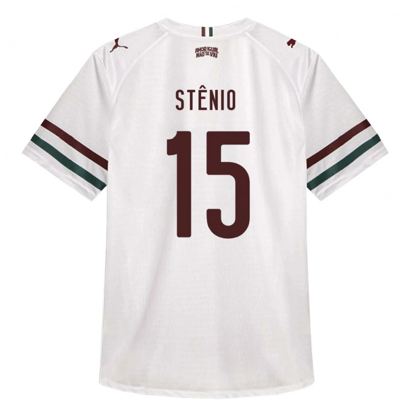 Danxen Damen Stênio Waquim De Carvalho #15 Weiß Grün Burgund Auswärtstrikot Trikot 2026/27 T-Shirt Schweiz