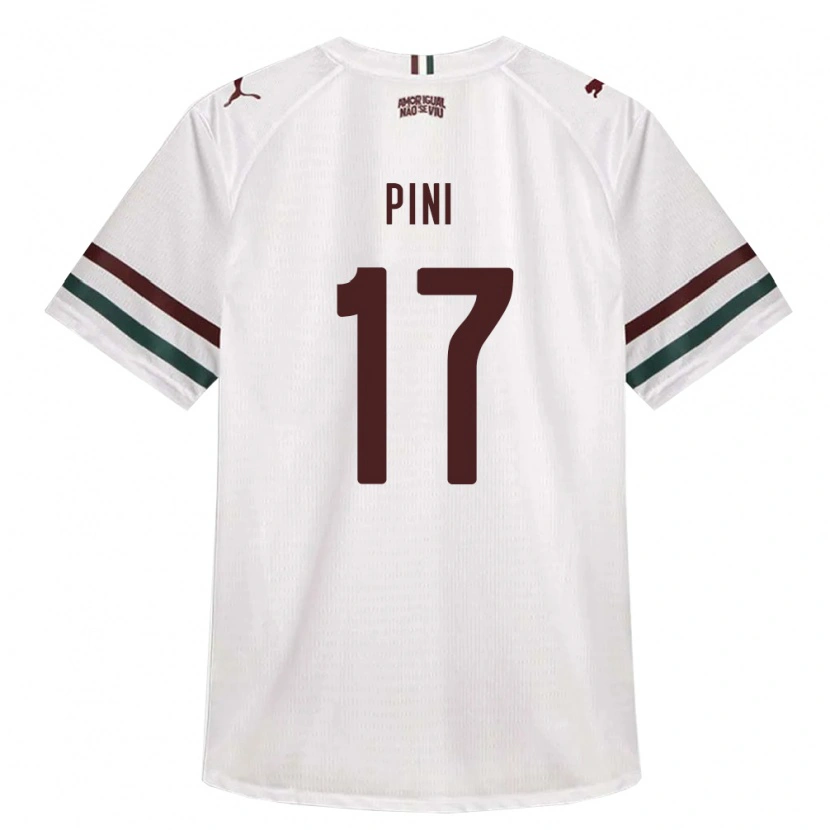 Danxen Damen Camila Pini #17 Weiß Grün Burgund Auswärtstrikot Trikot 2026/27 T-Shirt Schweiz