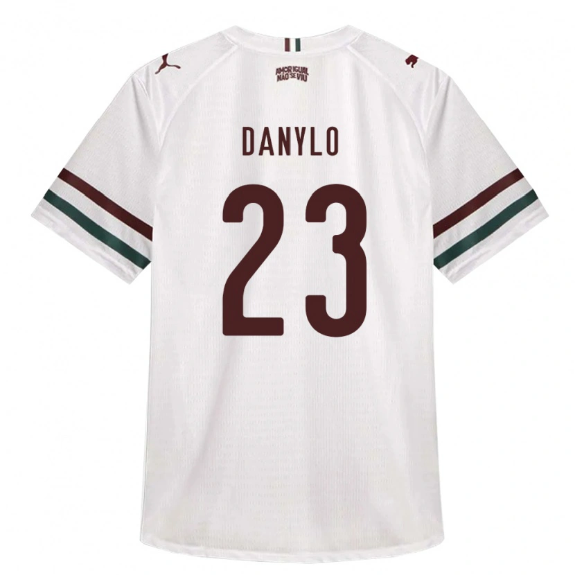 Danxen Damen Danylo Do Amaral Barroso #23 Weiß Grün Burgund Auswärtstrikot Trikot 2026/27 T-Shirt Schweiz