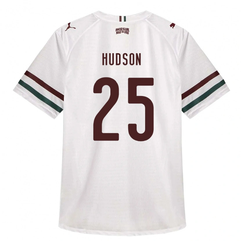 Danxen Damen Hudson #25 Weiß Grün Burgund Auswärtstrikot Trikot 2026/27 T-Shirt Schweiz