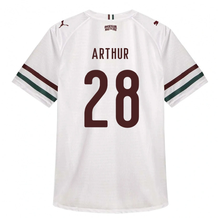 Danxen Damen Arthur #28 Weiß Grün Burgund Auswärtstrikot Trikot 2026/27 T-Shirt Schweiz