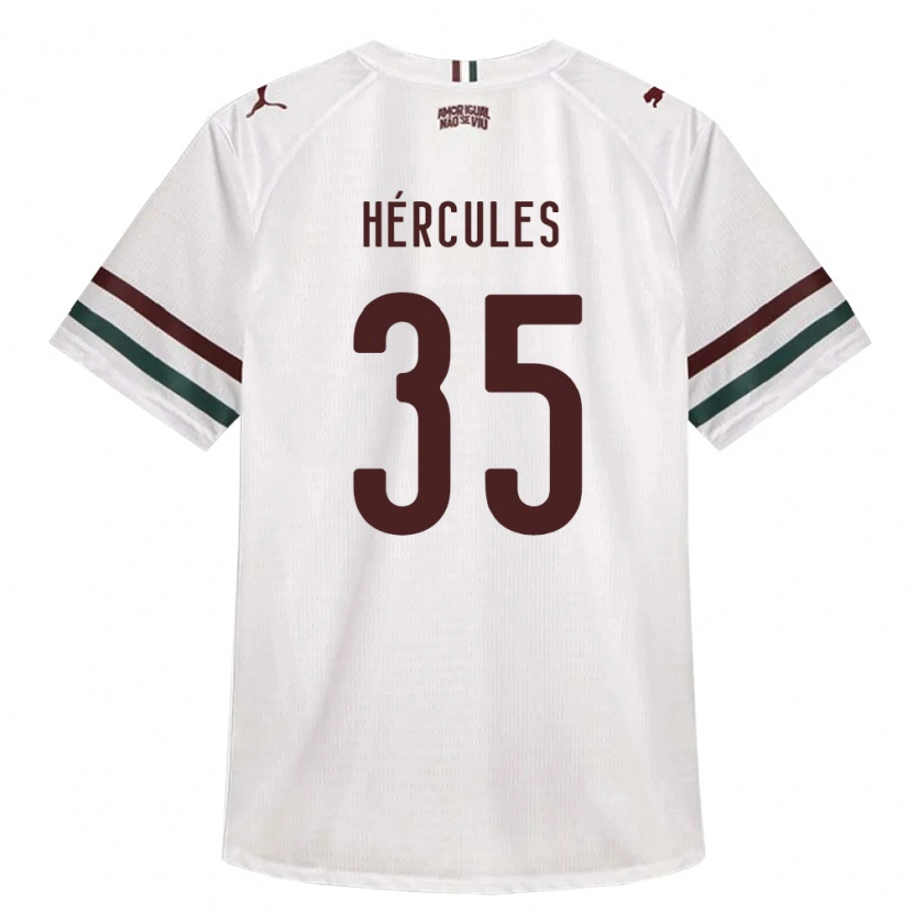 Danxen Damen Hércules Pereira Do Nascimento #35 Weiß Grün Burgund Auswärtstrikot Trikot 2026/27 T-Shirt Schweiz