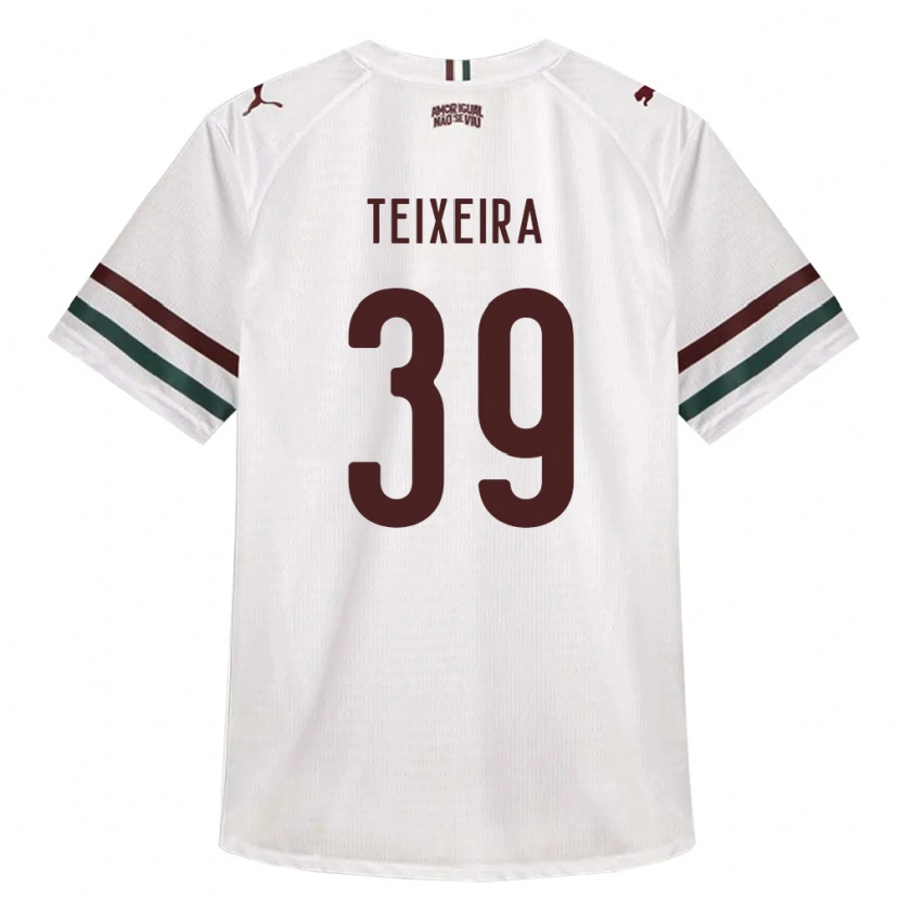 Danxen Damen Gabriel Teixeira #39 Weiß Grün Burgund Auswärtstrikot Trikot 2026/27 T-Shirt Schweiz