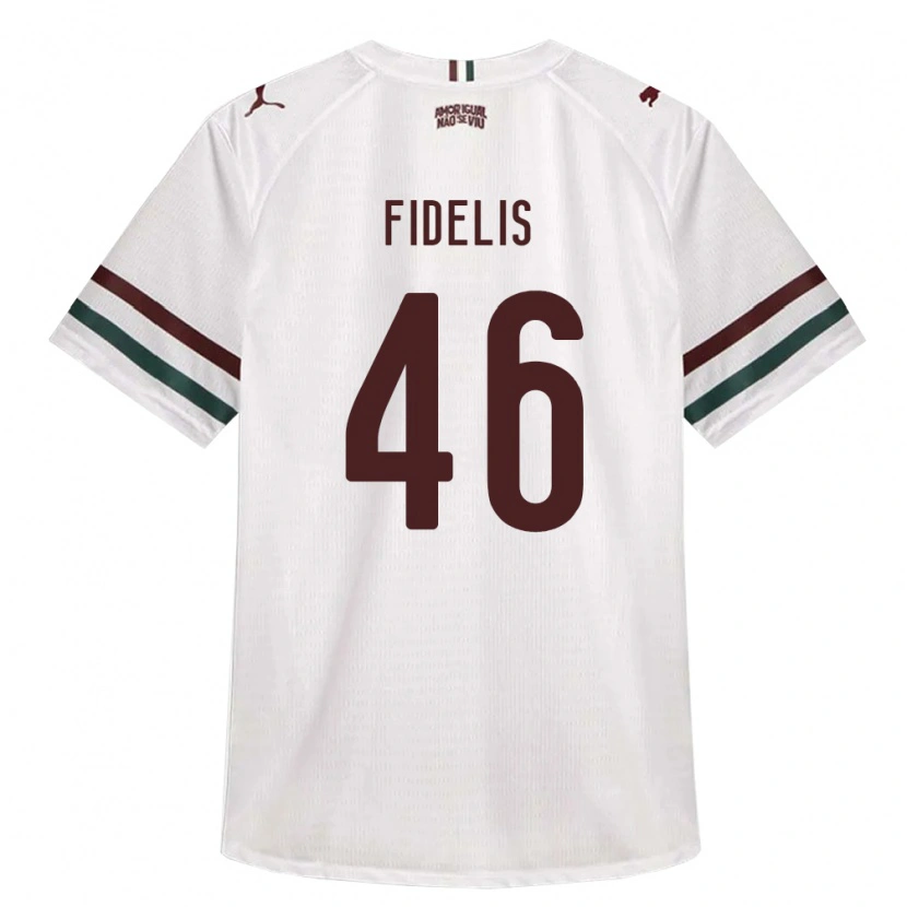 Danxen Damen Julio Fidelis #46 Weiß Grün Burgund Auswärtstrikot Trikot 2026/27 T-Shirt Schweiz