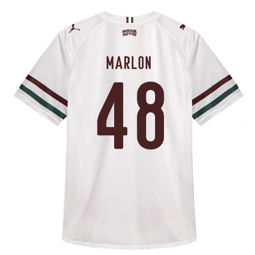 Danxen Damen Marlon Almeida Da Silva Ignacio #48 Weiß Grün Burgund Auswärtstrikot Trikot 2026/27 T-Shirt Schweiz