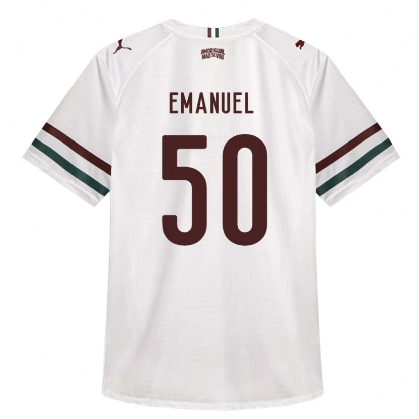 Danxen Damen Lucas Emanuel #50 Weiß Grün Burgund Auswärtstrikot Trikot 2026/27 T-Shirt Schweiz