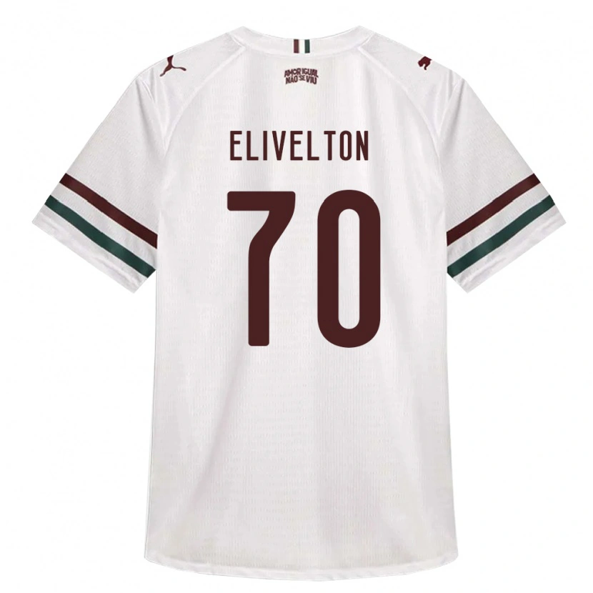 Danxen Damen Elivelton Guedes Alves Da Silva #70 Weiß Grün Burgund Auswärtstrikot Trikot 2026/27 T-Shirt Schweiz