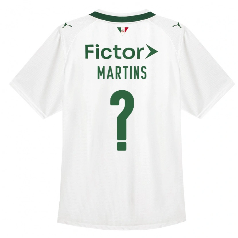 Danxen Damen Alex Martins #0 Grün Weiß Auswärtstrikot Trikot 2026/27 T-Shirt Schweiz