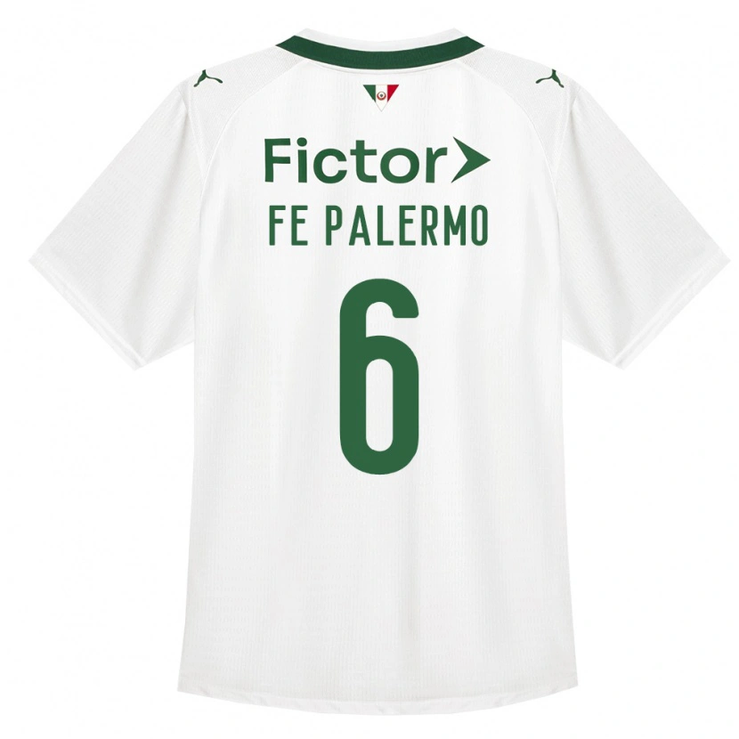 Danxen Damen Fe Palermo #6 Grün Weiß Auswärtstrikot Trikot 2026/27 T-Shirt Schweiz