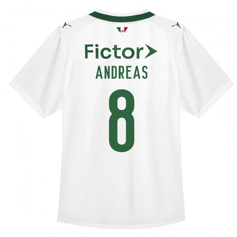 Danxen Damen Andreas Pereira #8 Grün Weiß Auswärtstrikot Trikot 2026/27 T-Shirt Schweiz