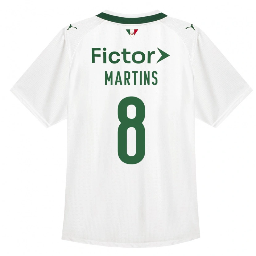 Danxen Damen Diany Martins #8 Grün Weiß Auswärtstrikot Trikot 2026/27 T-Shirt Schweiz
