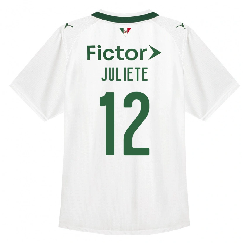Danxen Damen Juliete #12 Grün Weiß Auswärtstrikot Trikot 2026/27 T-Shirt Schweiz