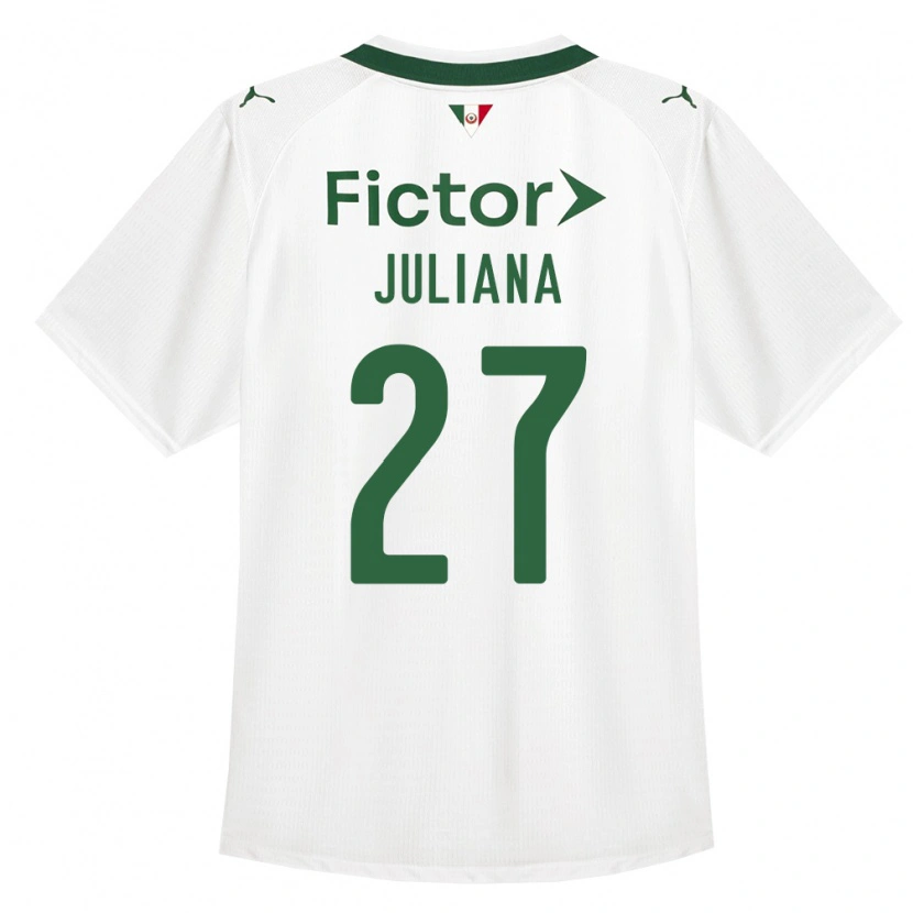 Danxen Damen Juliana #27 Grün Weiß Auswärtstrikot Trikot 2026/27 T-Shirt Schweiz