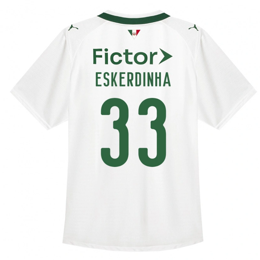 Danxen Damen Eskerdinha #33 Grün Weiß Auswärtstrikot Trikot 2026/27 T-Shirt Schweiz