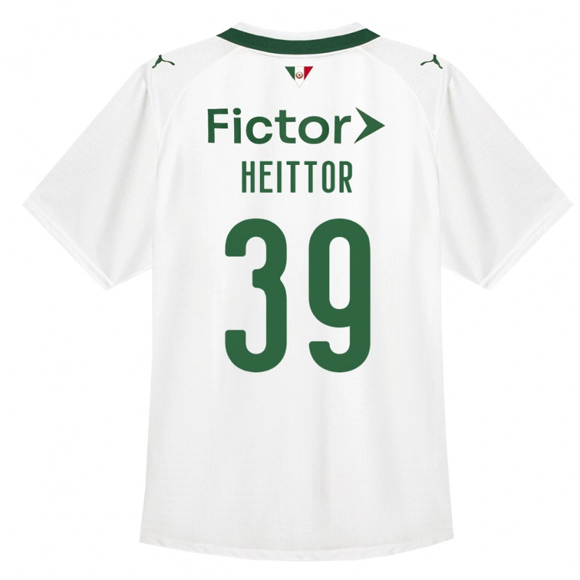 Danxen Damen Heittor Vinicius Da Silva Nunes #39 Grün Weiß Auswärtstrikot Trikot 2026/27 T-Shirt Schweiz