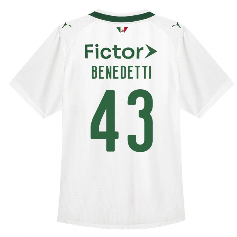 Danxen Damen Luis Benedetti #43 Grün Weiß Auswärtstrikot Trikot 2026/27 T-Shirt Schweiz
