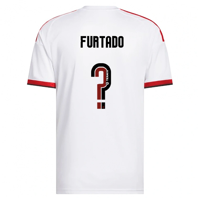 Danxen Damen Lucas Furtado #0 Weiß Rot Schwarz Auswärtstrikot Trikot 2026/27 T-Shirt Schweiz
